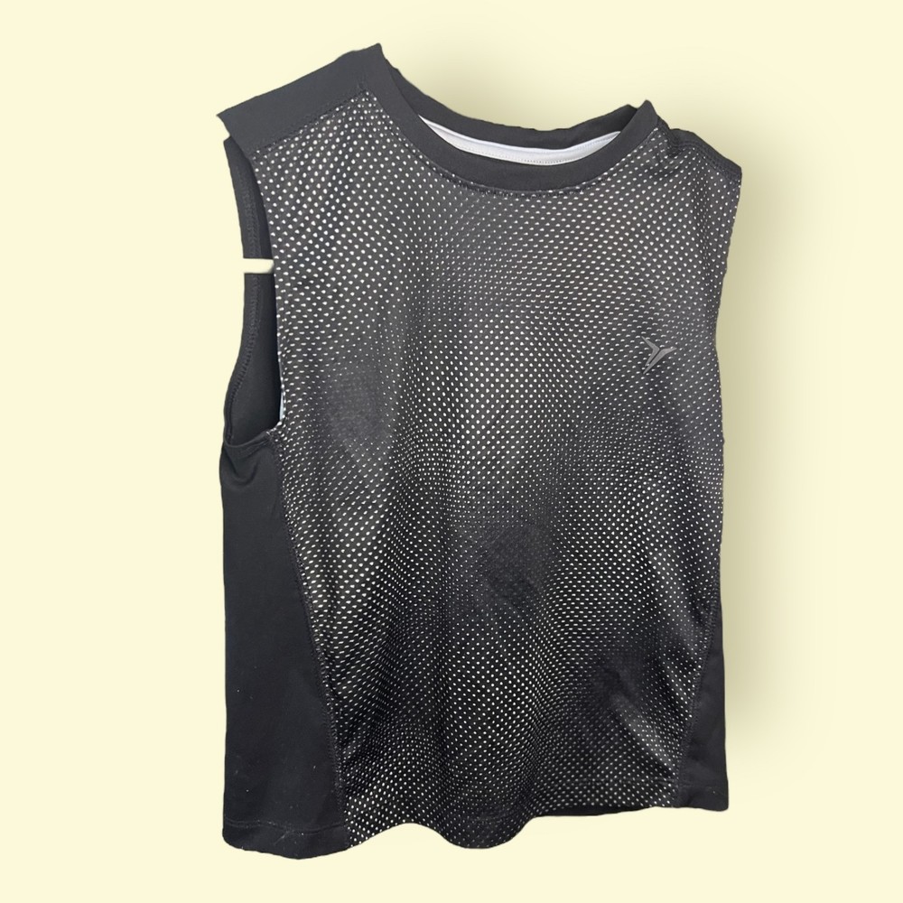 Old Navy Active Black Tank Top Sz XS/5 Little Boys